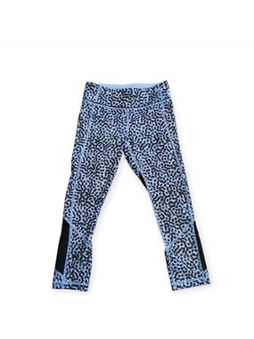 Lululemon Capri Blue black pants Size 4